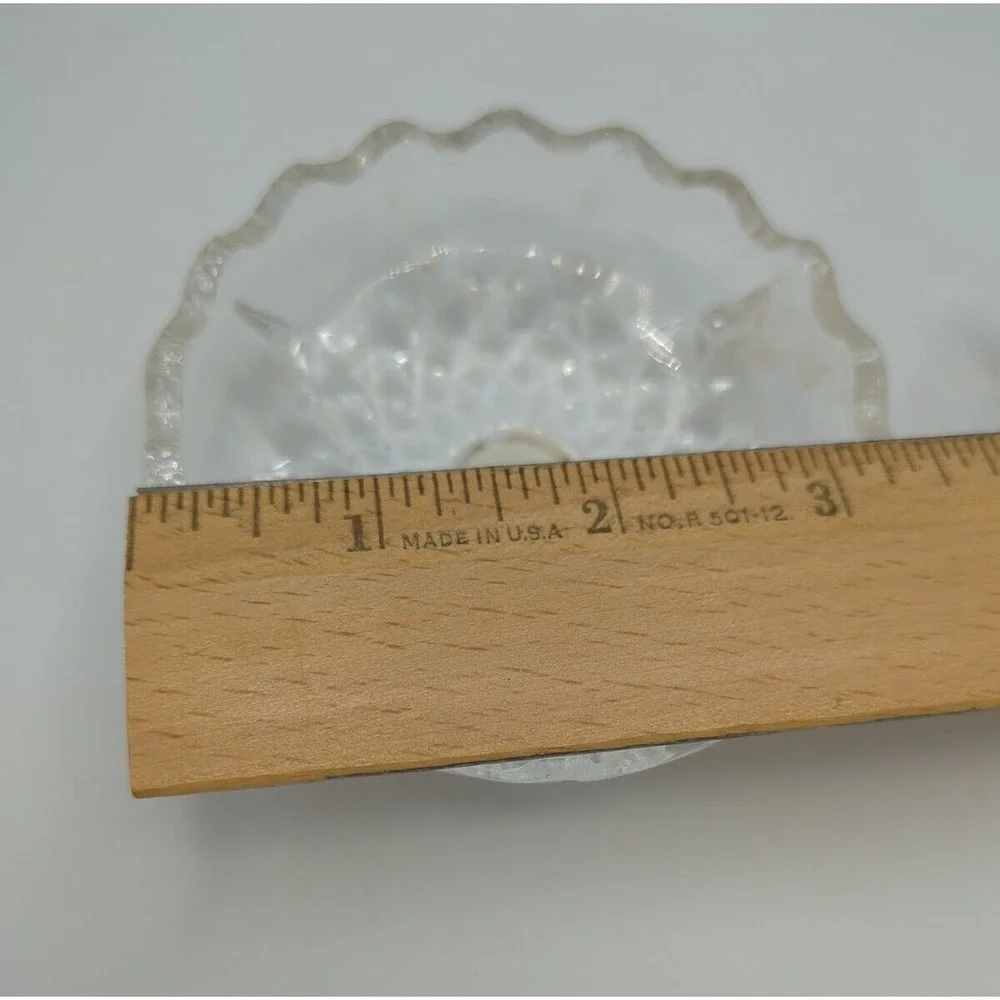 Zajecar 24% Lead Crystal Trinket Box Round Covered Dish 3.5